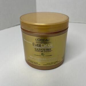 NEW L'Oreal EverCreme Deep Nourishing Hair Masque Sulfate Free